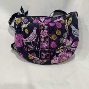 Vera Bradley Crossbody Purse in Retired Floral Nightingale